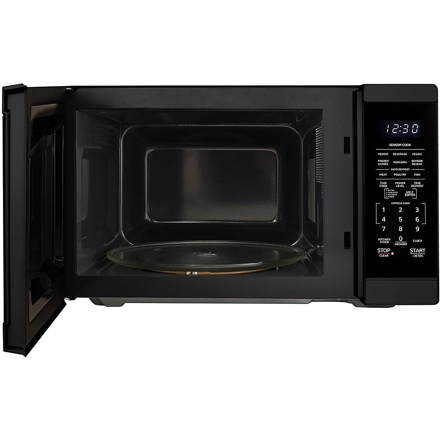 Sharp 1.4 cu ft Countertop Microwave Oven in Black