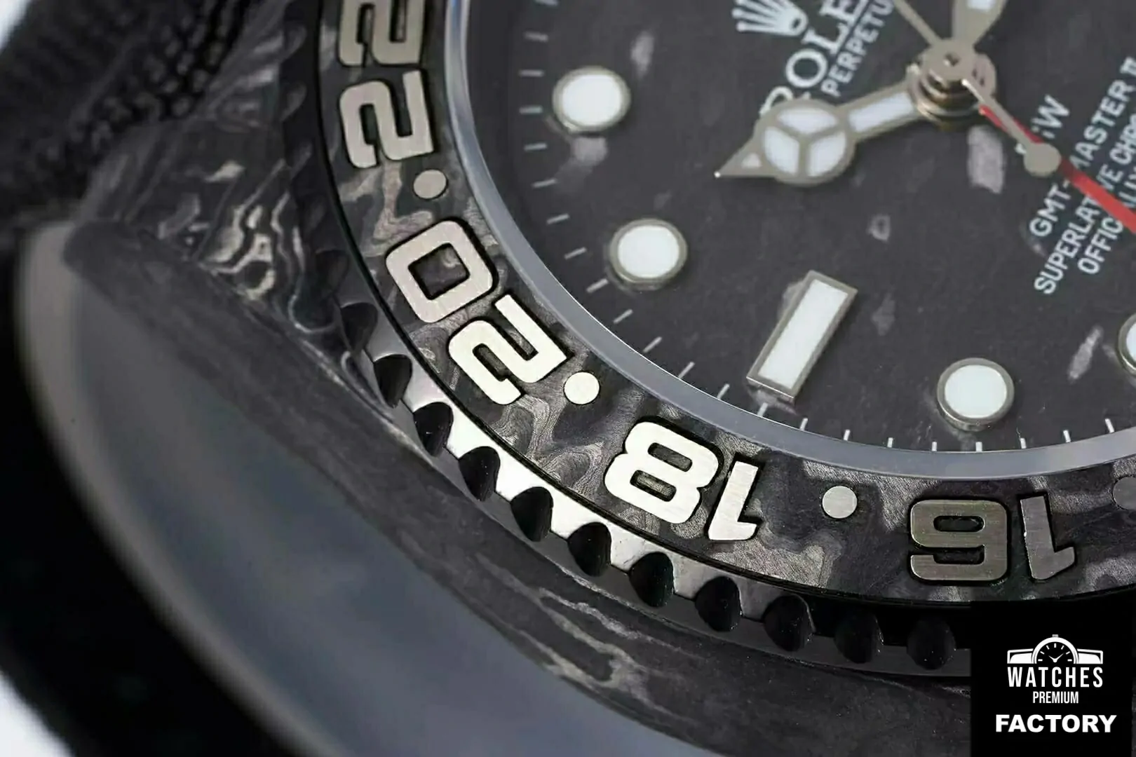 Rolex GMT-MASTER II Diw Black Strap