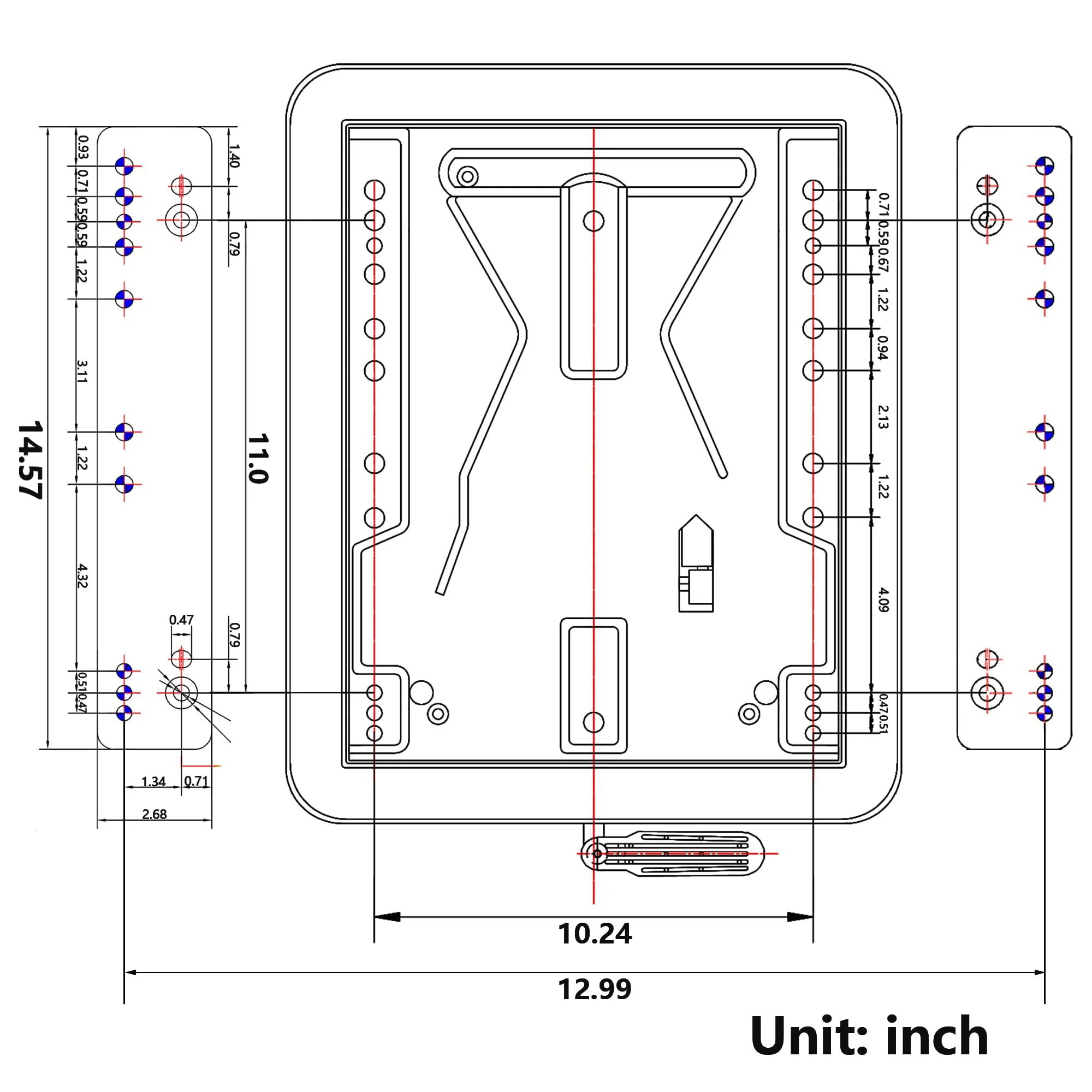 TICSEA Heavy Duty Tractor Foldable Seat with Suspension, Retractable Seat Belt for Linde Forklift Tractor, Excavator Skid Loader Backhoe Dozer Telehandler