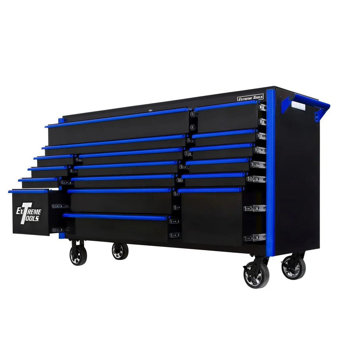 Extreme Tools DX Series 72” 17 Drawer Roller Cabinet