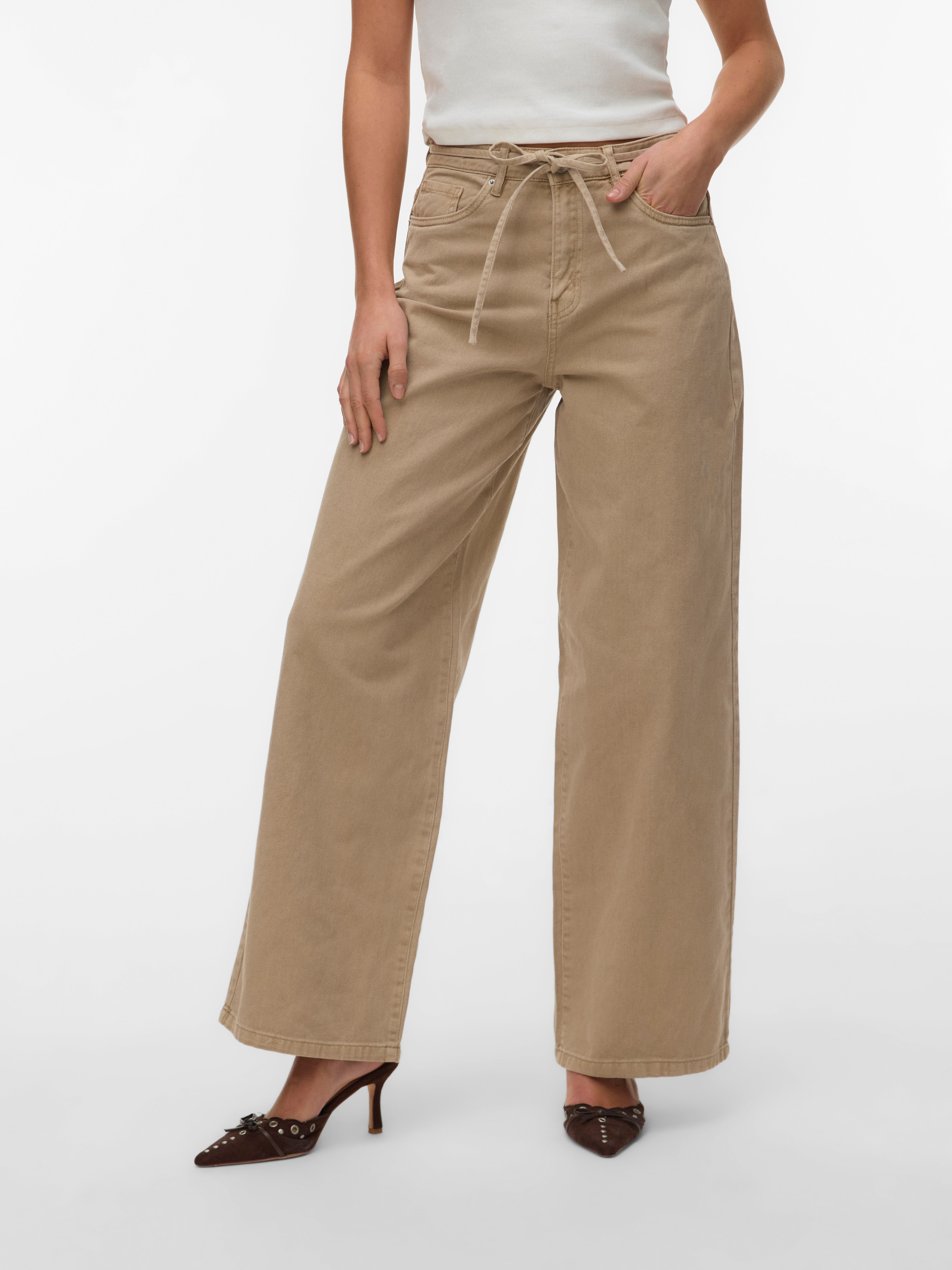 VERO MODA® VMWIEN Mid rise Wide Leg Fit Jeans