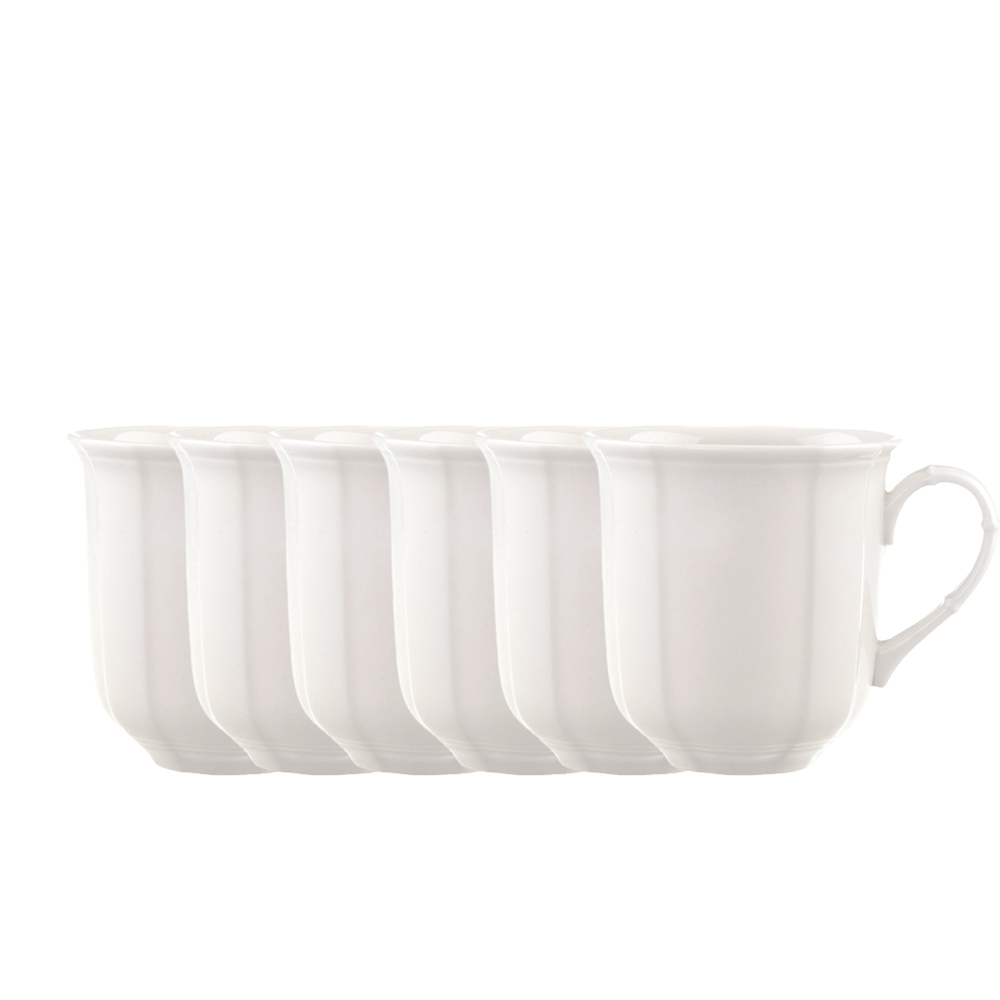 Manoir Mug - White, Premium Porcelain