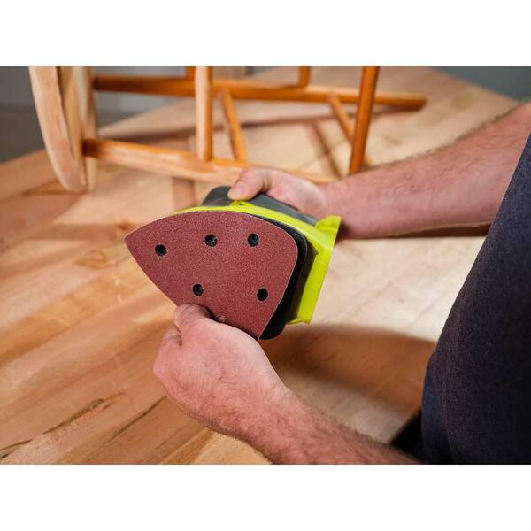 ONE+ 18V Cordless 2 Tool Combo Kit with Random Orbit Sander and Corner Cat Finish Sander (Tools Only) Image 5