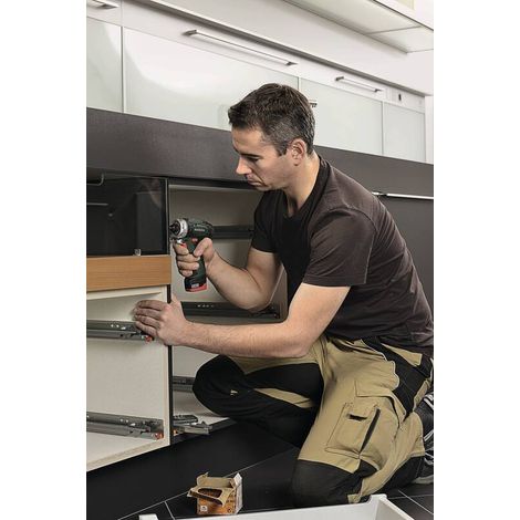 Metabo – Perceuse-visseuse sans fil 10.8V 2x2Ah – 600080500 – Moteur Brushless – Couple 34Nm pour perçage bois et métal – Coffret avec chargeur LC 40 — vue 6