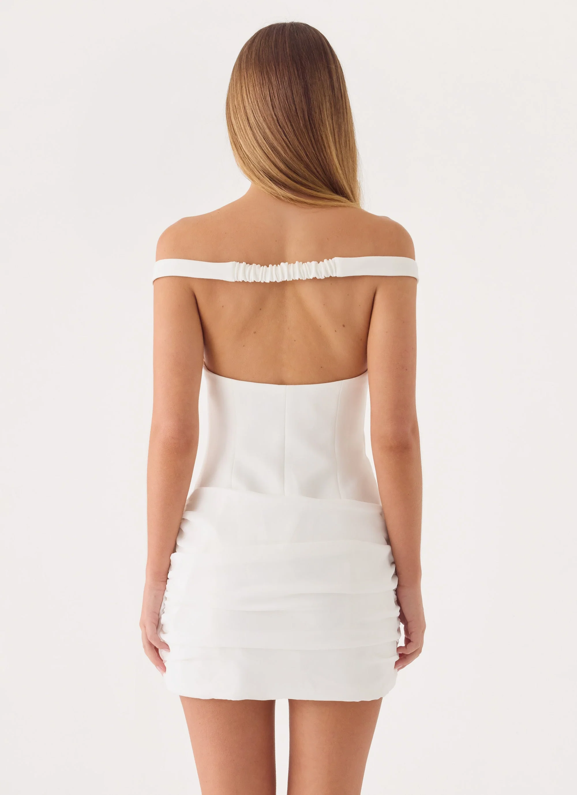 Marlene Mini Dress - White