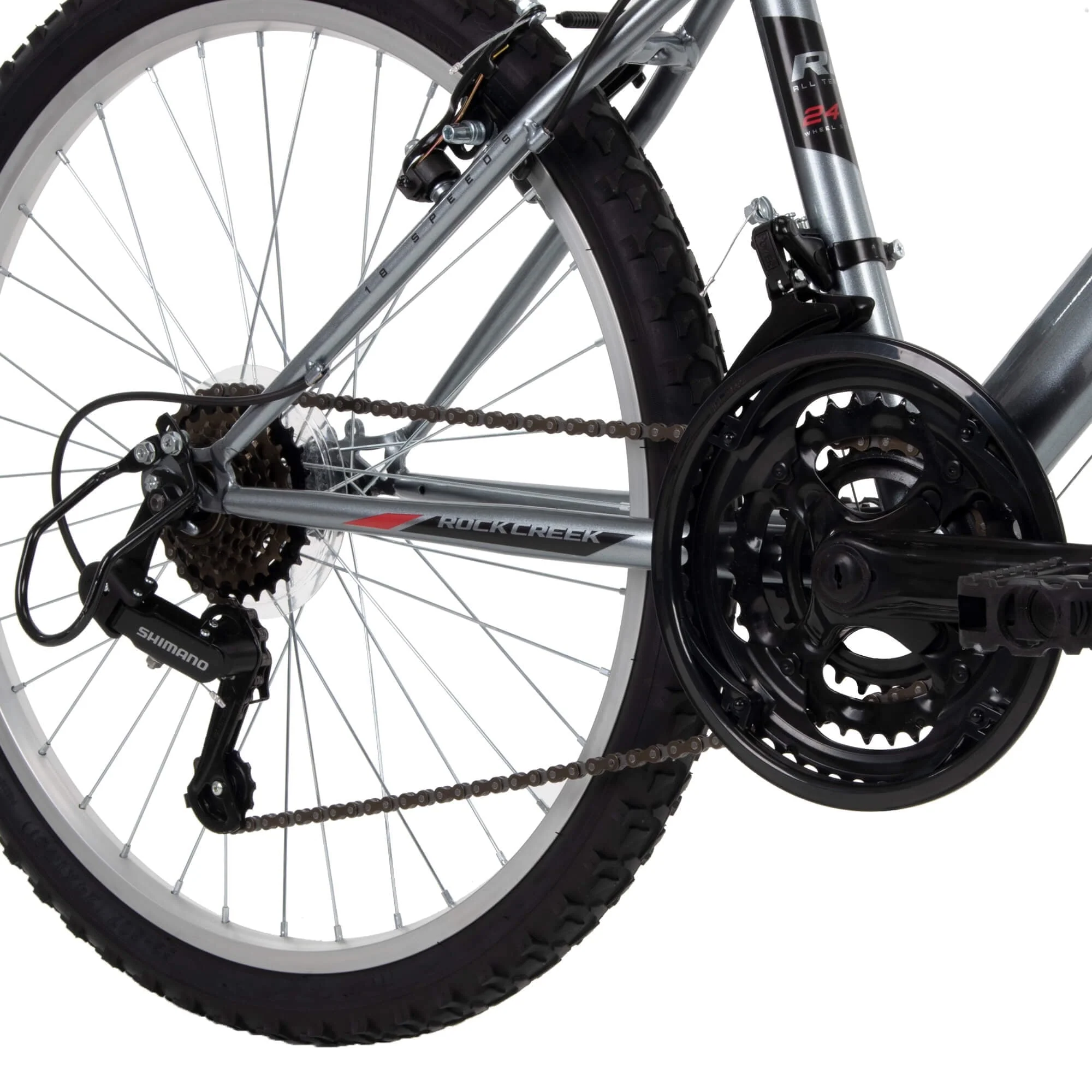 Huffy 24" Rock Creek Boys Mountain Bike for Men Image 8