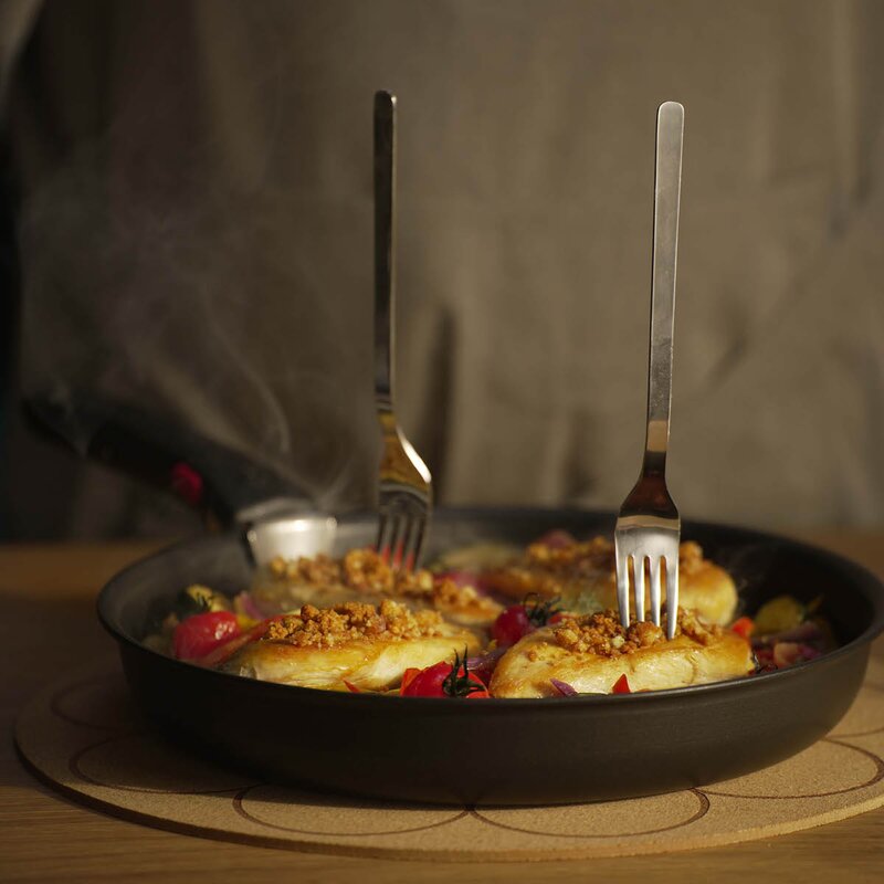 Ingenio Excellence Fusion stekepannesett 3 deler non-stick