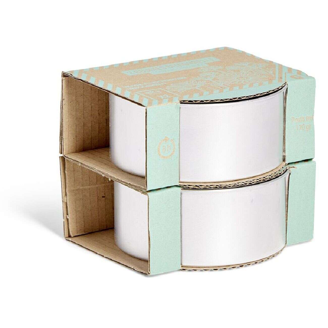 Bougies à la citronnelle x2 140gr Ø9xH4cm