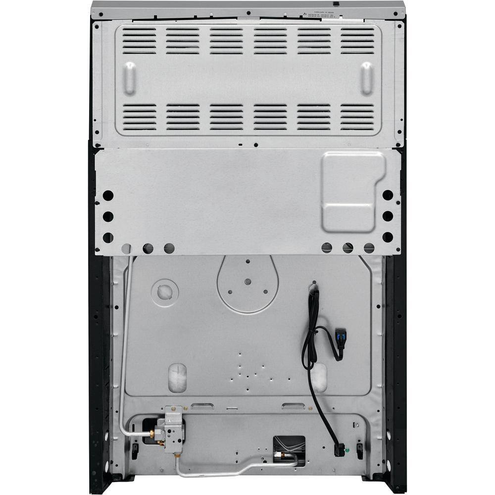 Cuisinière à gaz autoportante Frigidaire 30 po à 5 brûleurs en acier inoxydable FCRG3052AS