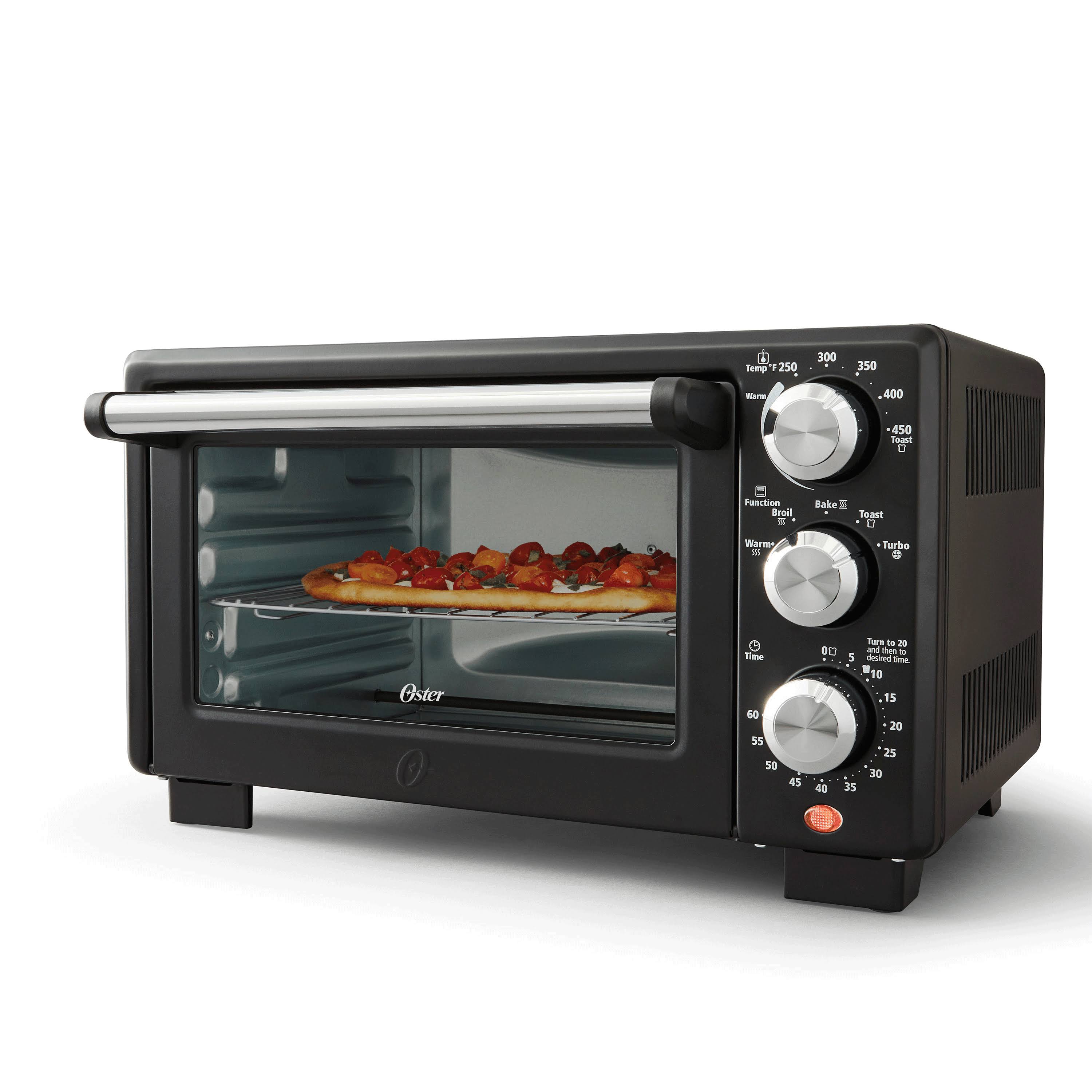 Oster Convection 4-Slice Toaster Oven Black