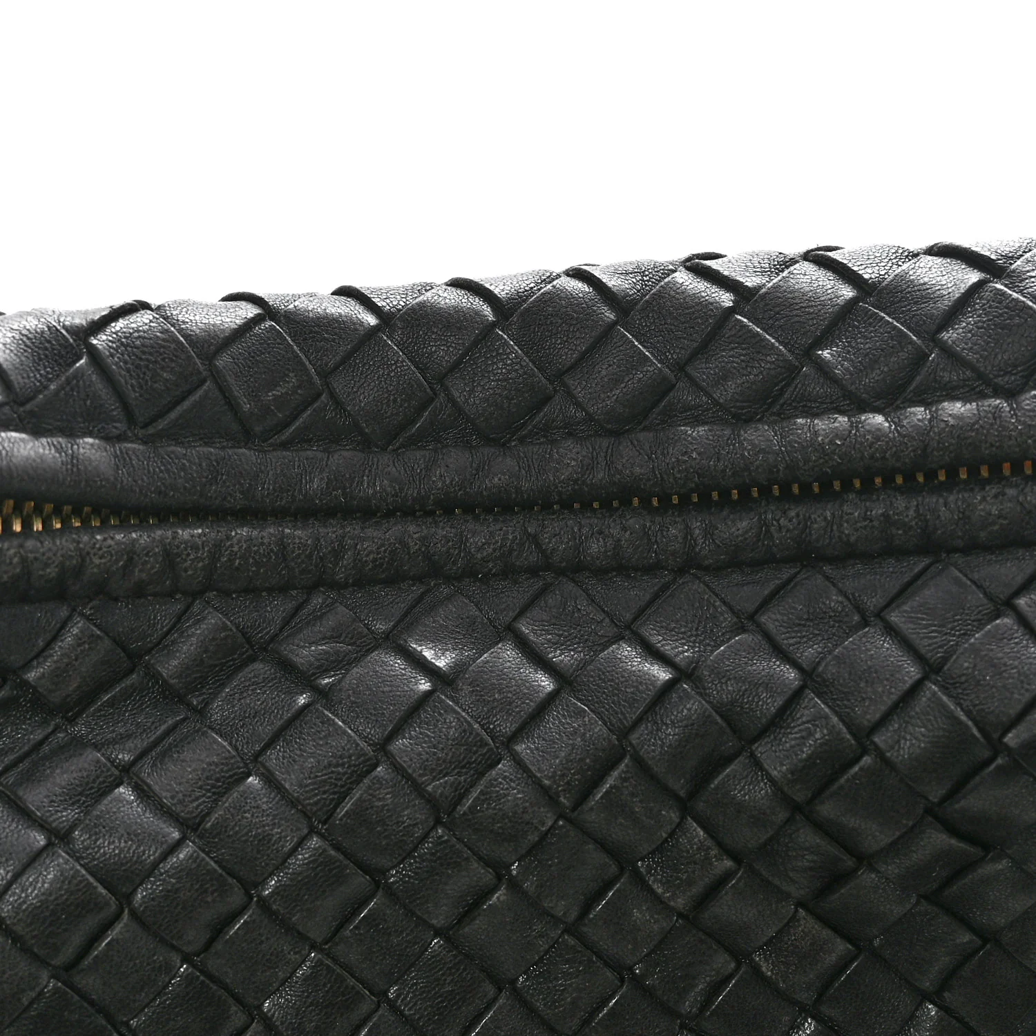 Nappa Intrecciato Large Veneta Hobo Black