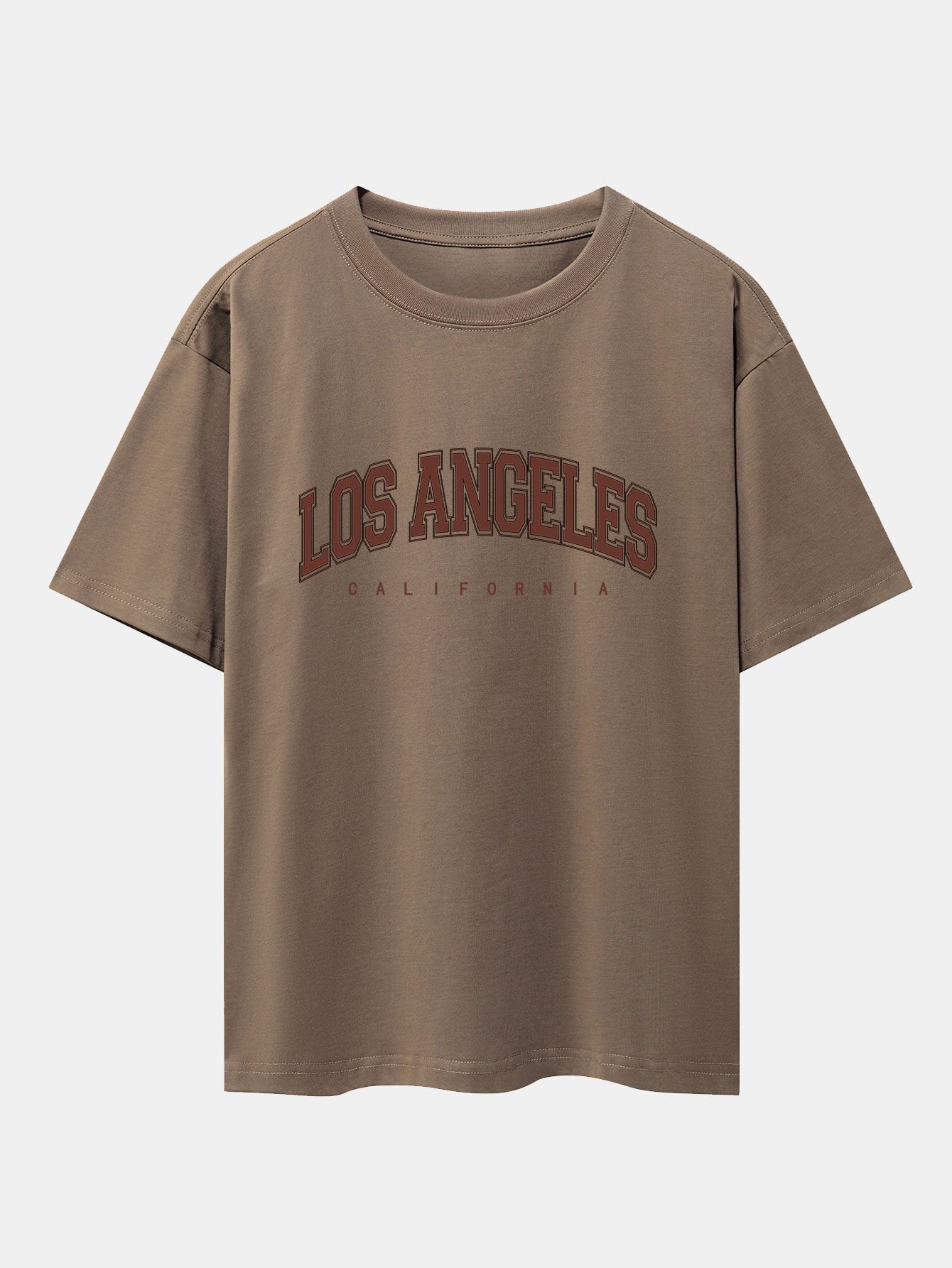 T-shirt oversize épais imprimé Los Angeles