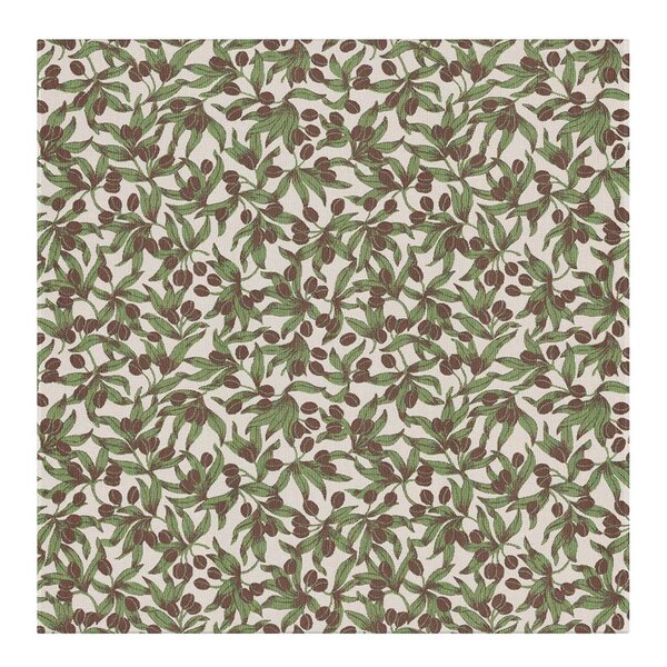 Toscana duk 145x145 cm grønn