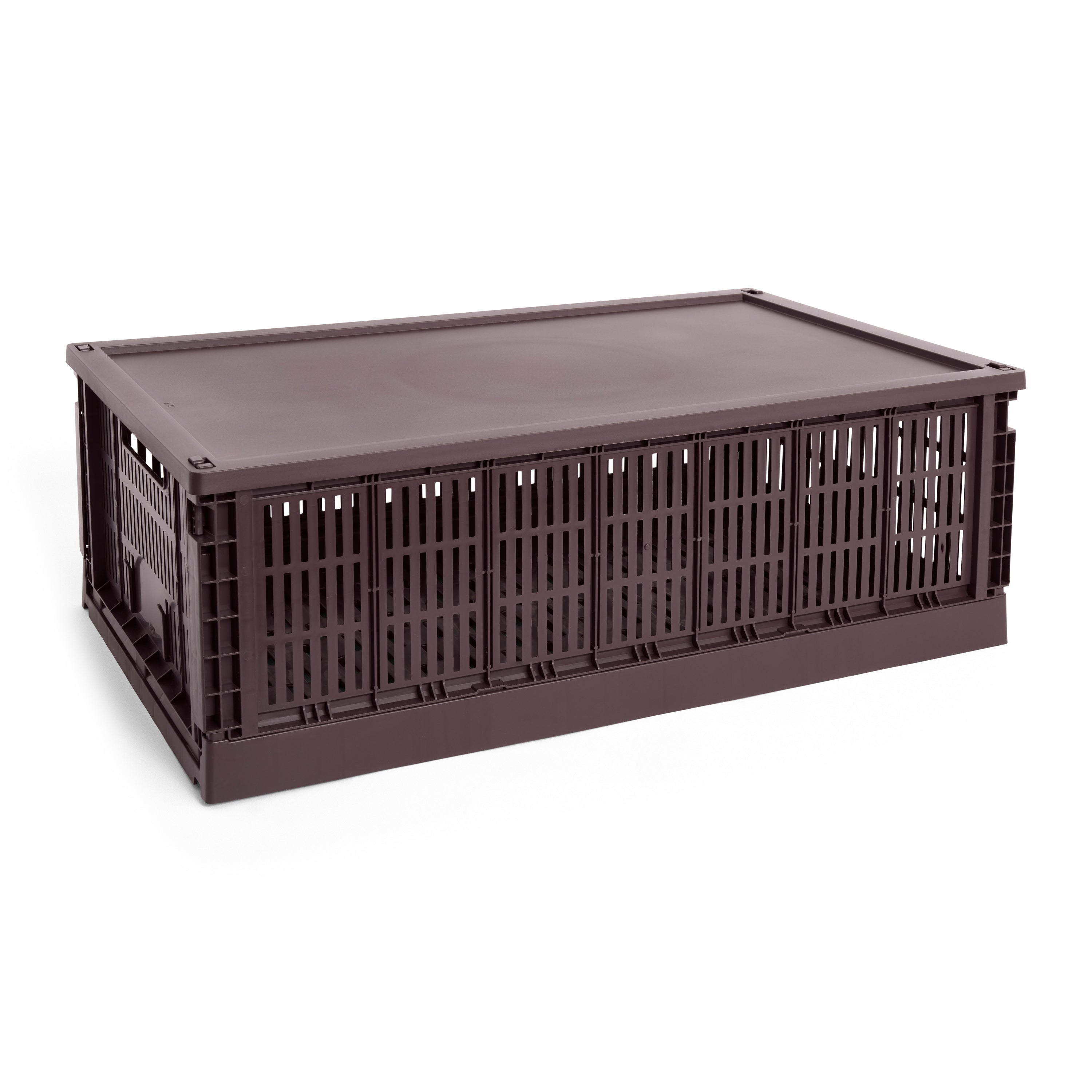 HAY Colour Crates Krat Deksel XL - Rechthoekig - Bordeaux