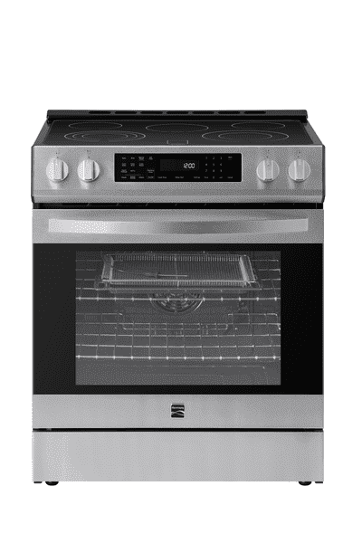 22-96843 5.6 cu. ft. Front-Control 5 Element Electric Range Stove with and Dual Ring Elements, Self-Clean Oven, Precision Set Controls
