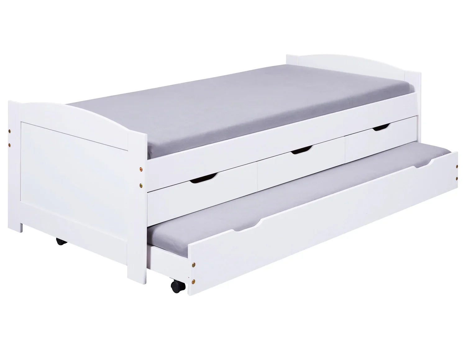 Inter Link Lit banquette 3 tiroirs, 205 x 63 x 96 cm
