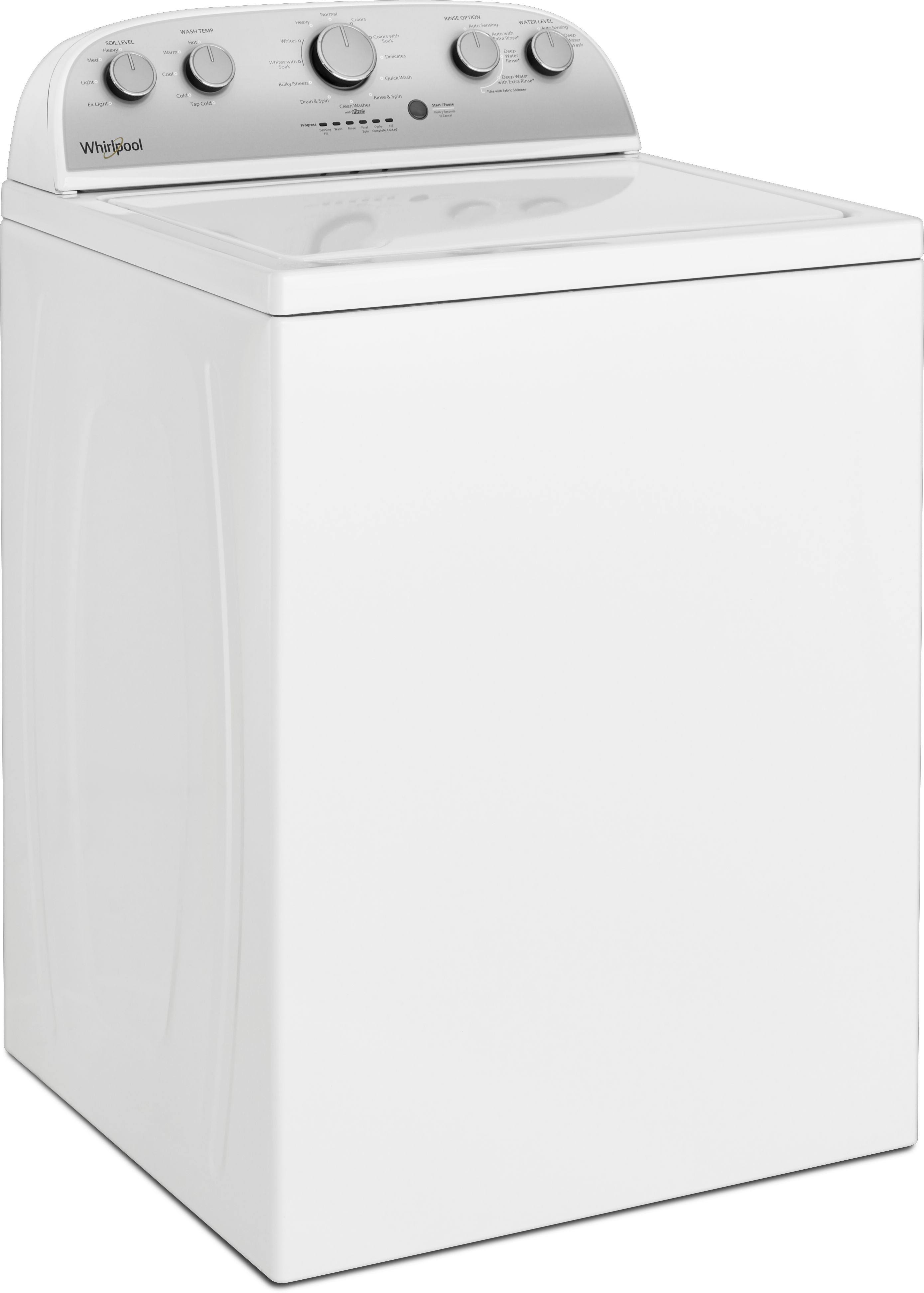 Whirlpool WTW4950HW 3.9 Cu. ft. White Top Load Washer