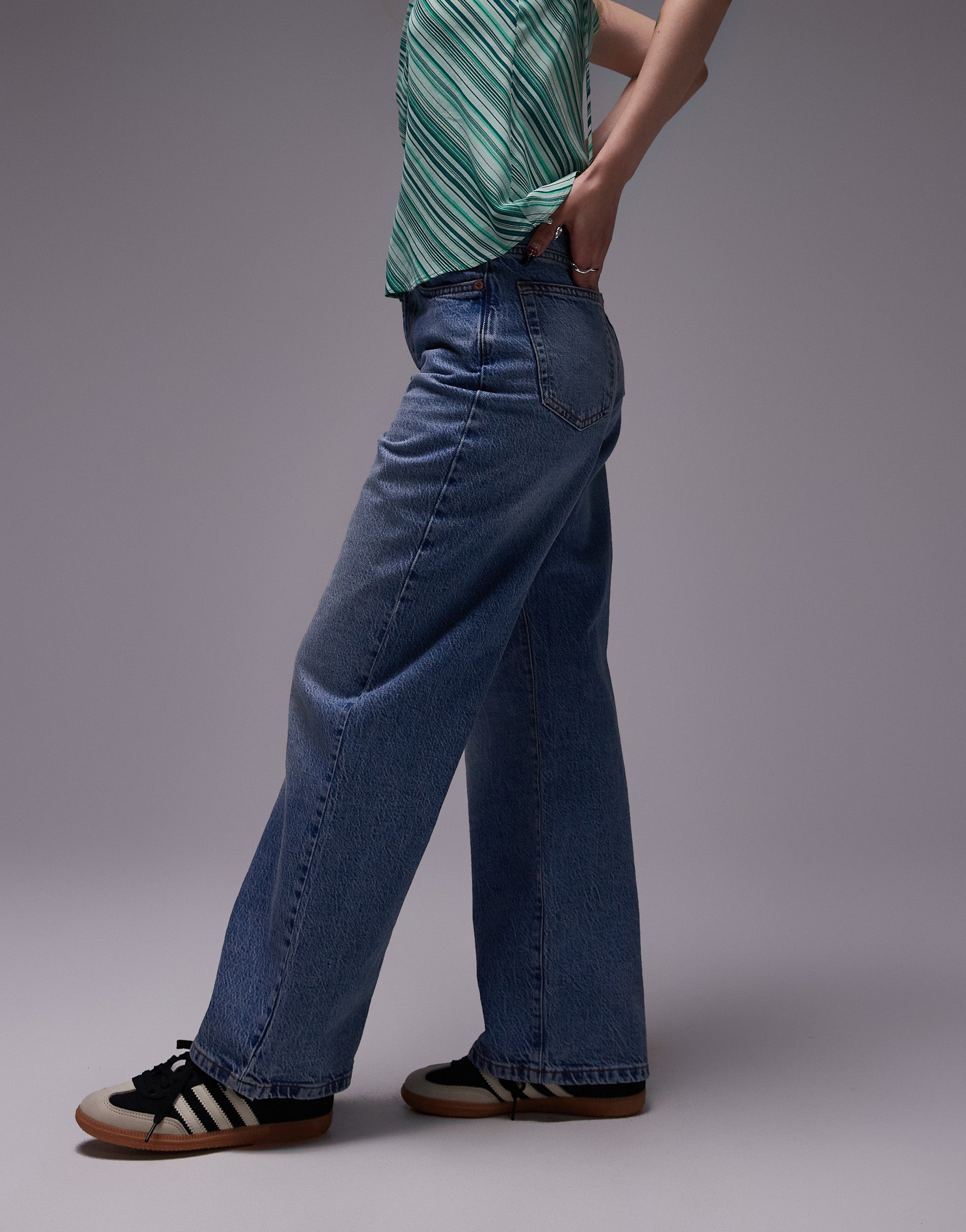 VERO MODA® TOPSHOP Mid rise Loose Fit Jeans