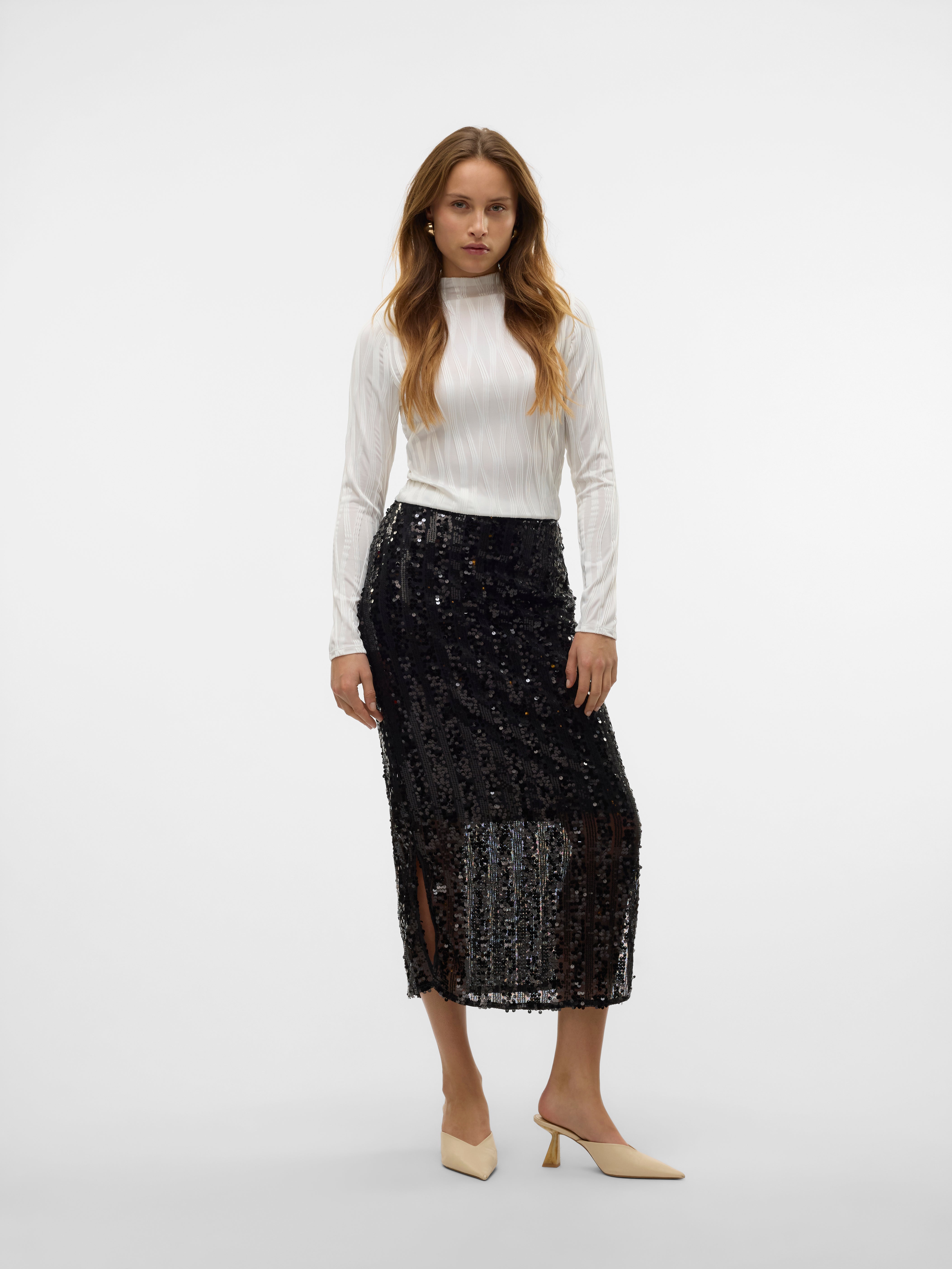 VERO MODA® VMEFA Mid waist Long skirt
