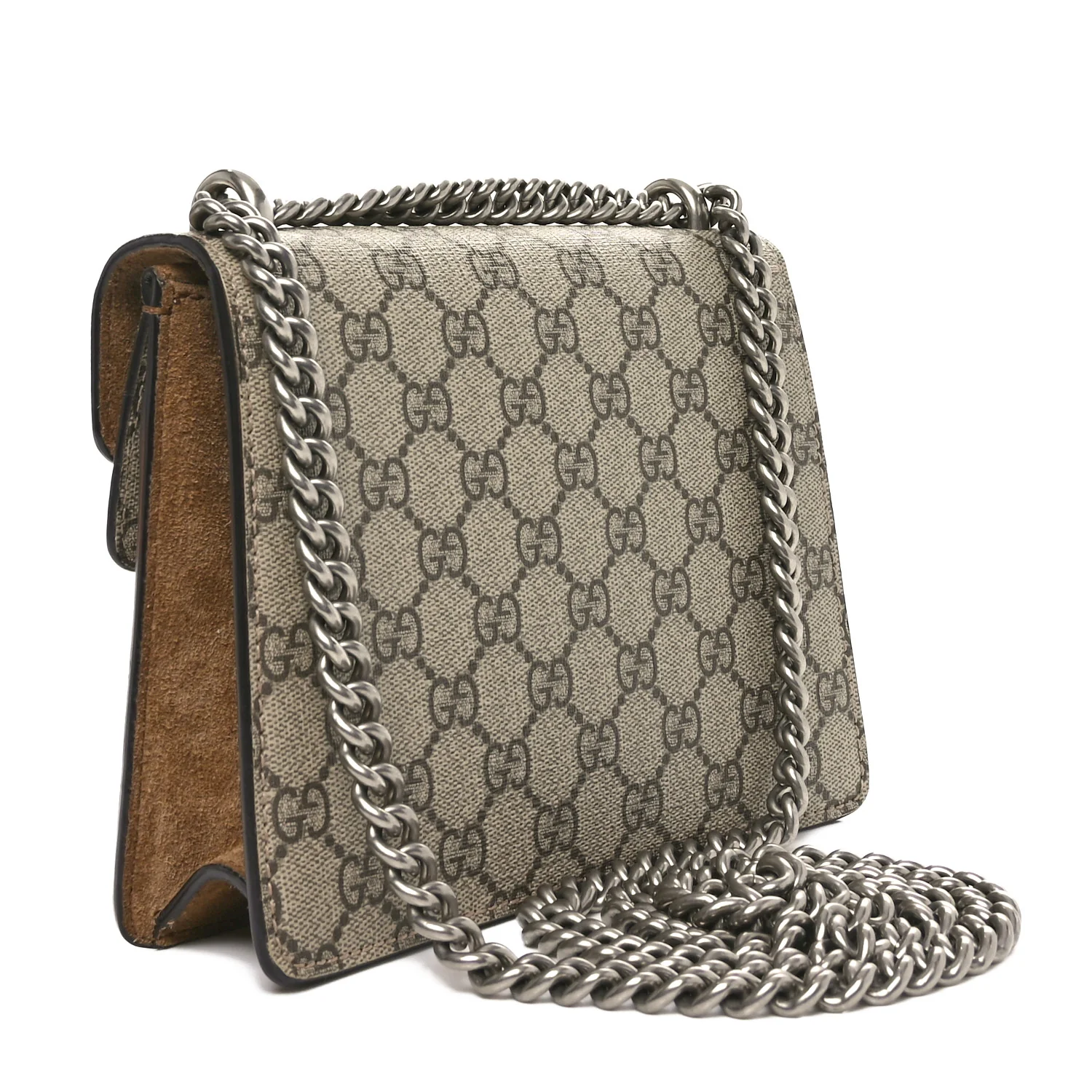 GG Supreme Monogram Mini Dionysus Shoulder Bag Taupe