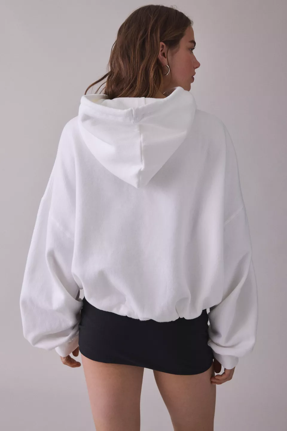 Out From Under Try Me Bubble Hoodie Sweatshirt-White