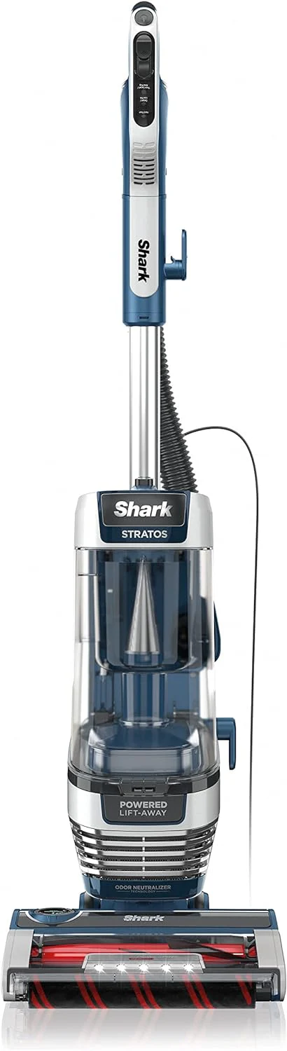 Upright Vacuum with DuoClean PowerFins, HairPro, Powered Lift-Away, Self-Cleaning Brushroll, & Odor Neutralizer Technology, Navy