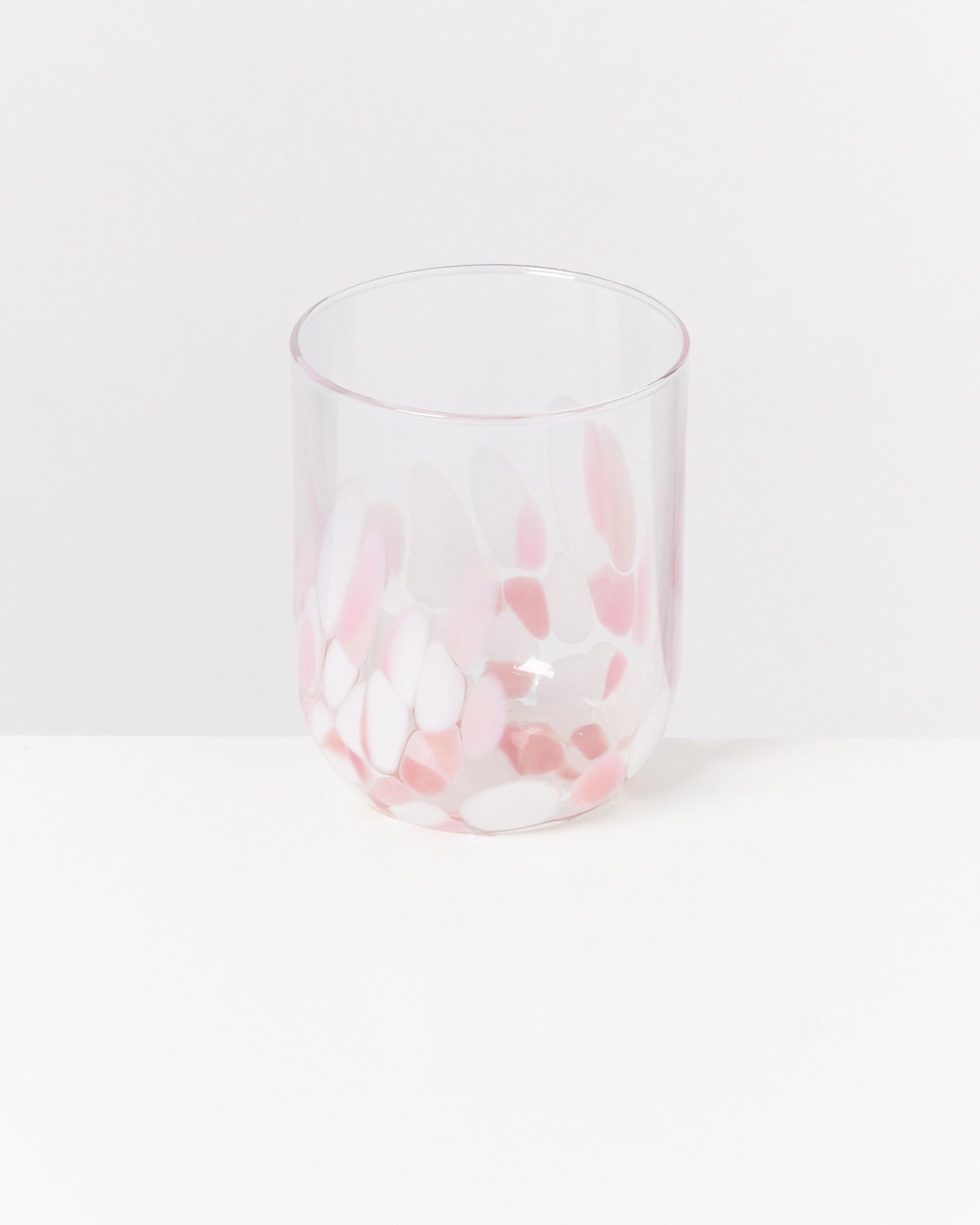 ALEGRIA - LARGE GLASS ROSÉ WHITE SET OF 4