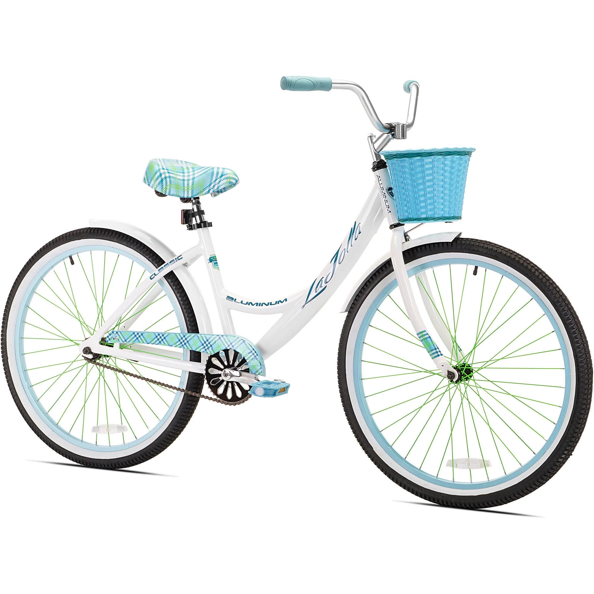 26" Women's, La Jolla Cruiser Bike, White