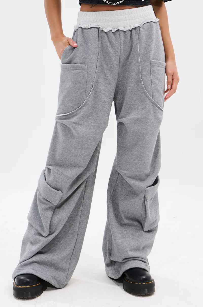 MAKING MOVES WIDE LEG JOGGER - Akira Store