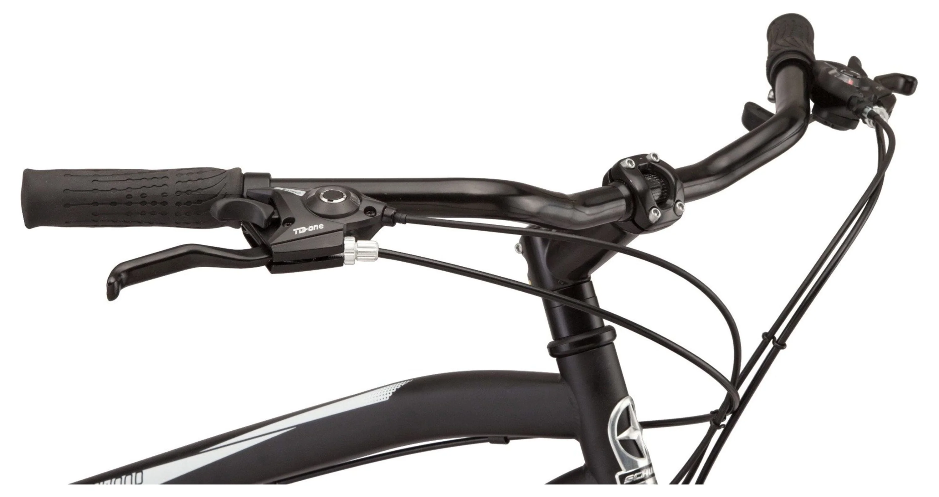 Schwinn 700c Glenwood Mens Hybrid Bike, 21 Speeds, Black Image 8
