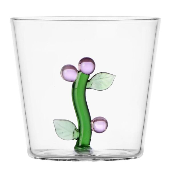 Botanica vannglass 30 cl blomst rosa