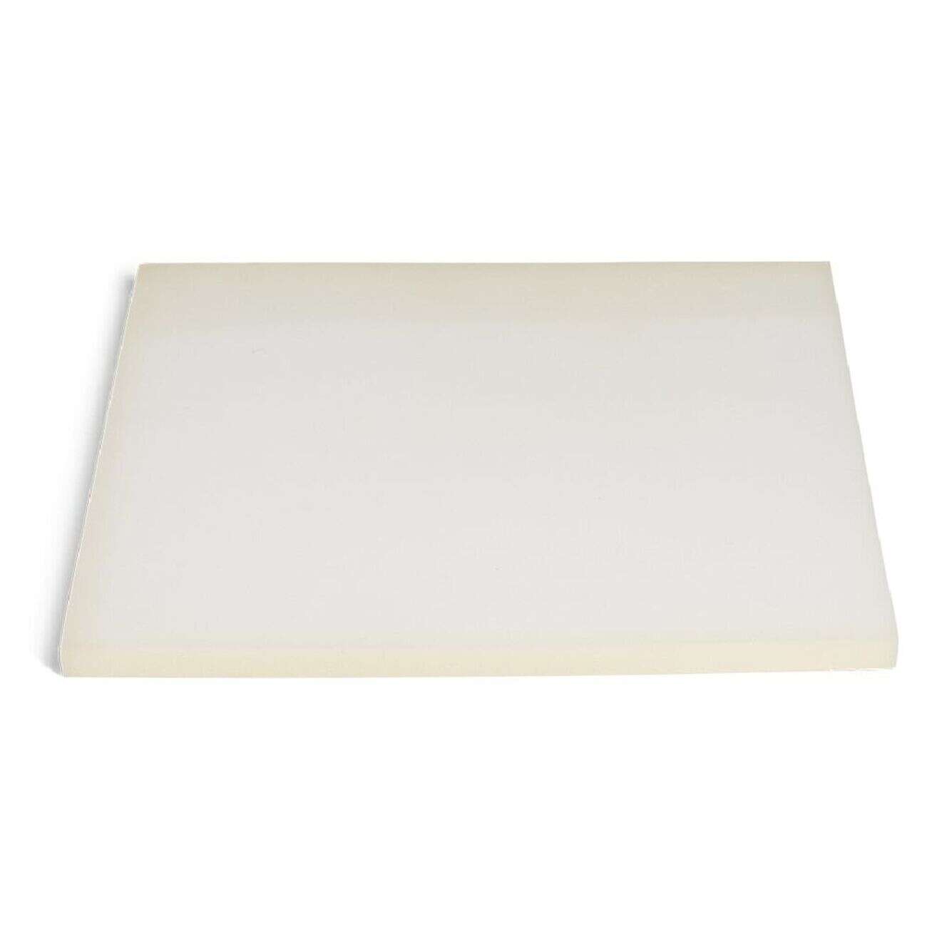 Plaque de mousse polyester blanc 40x40x2cm