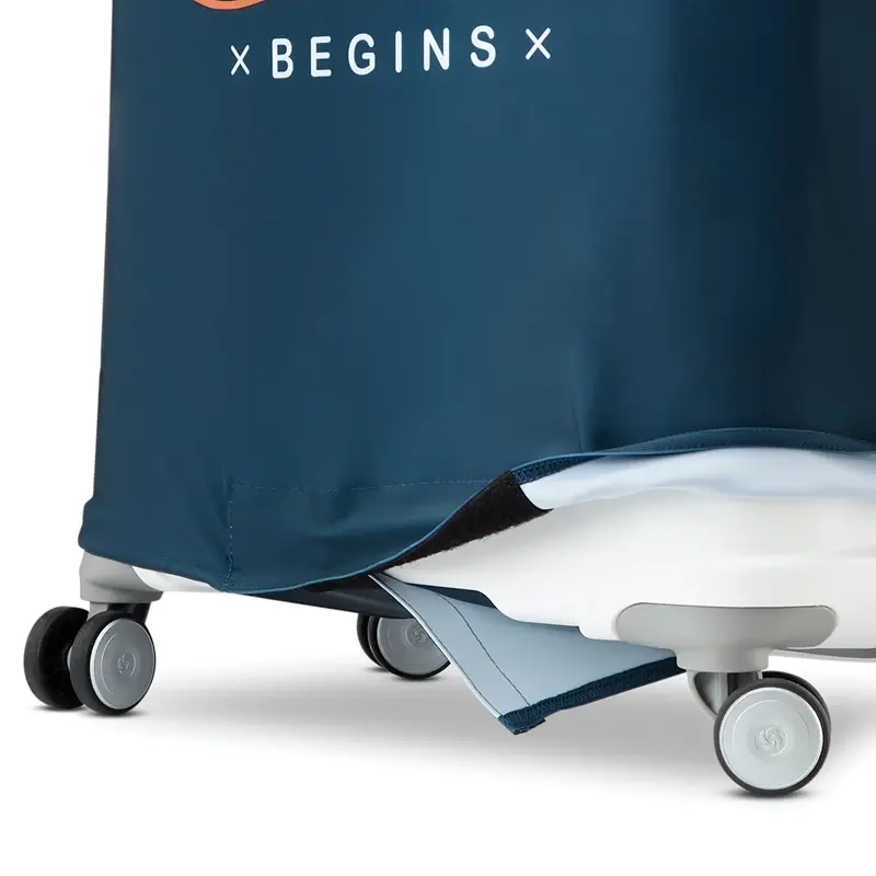 Adventure Begins Printed Luggage Cover - XL Luggage Accessories | 8529-LJRFQ - SAMSONITE OUTLET