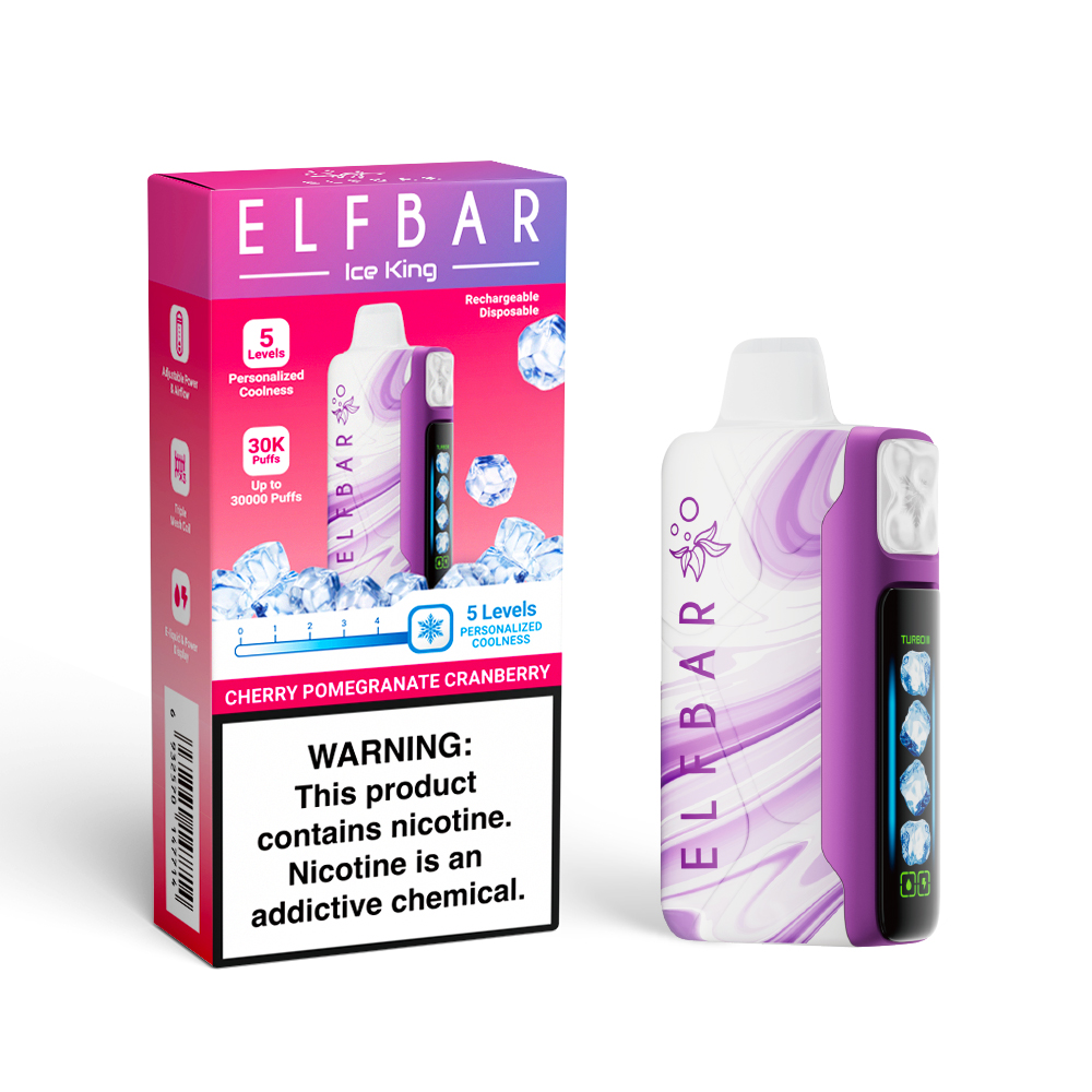 ELF BAR ICE KING 30000 PUFFS