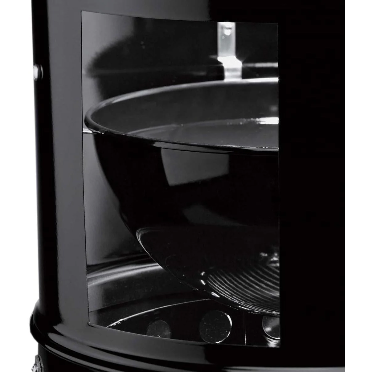 22 Inch Smokey Mountain Cooker Smoker In Black With Cover And Built-In Thermometer(22.5-quot-) - Image 6