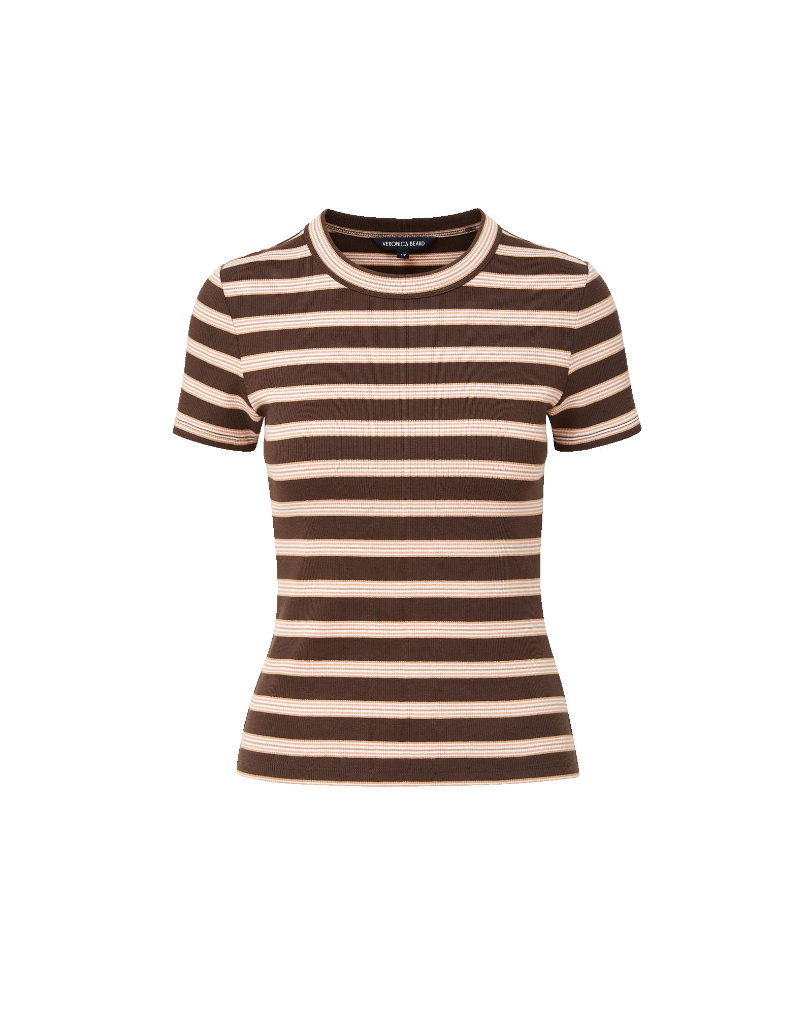 Pruitt Striped Ribbed T-Shirt