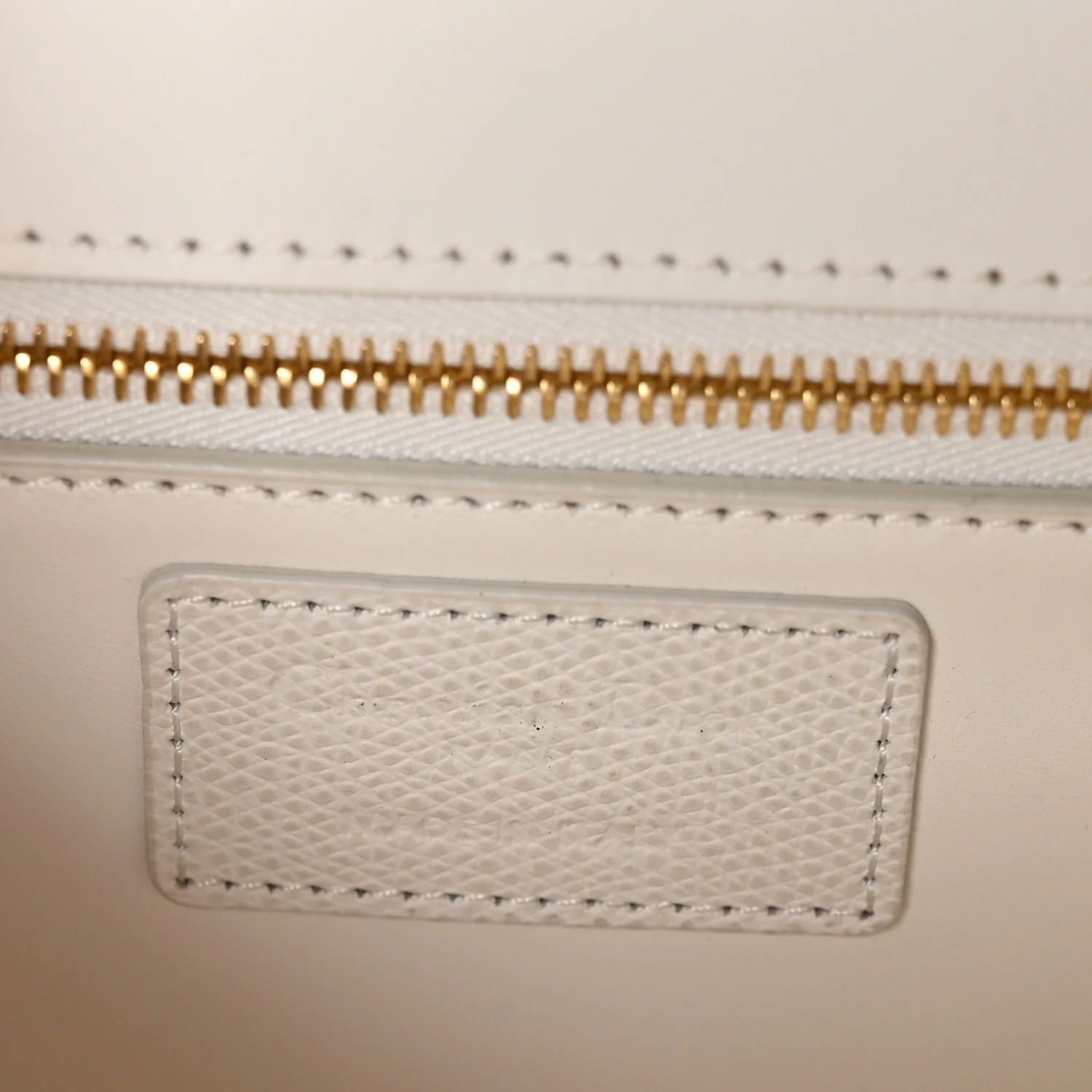 Ultra Matte Grained Calfskin 30 Montaigne Flap Bag White