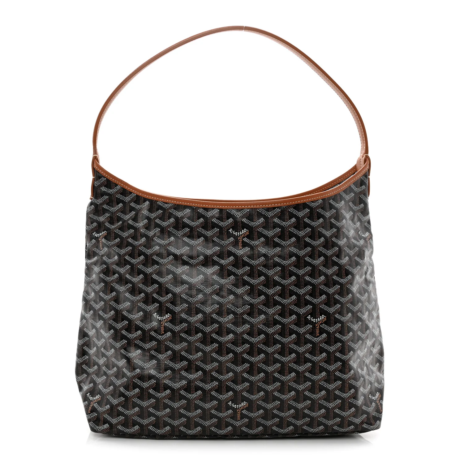 Goyardine Boheme Hobo Black Gold