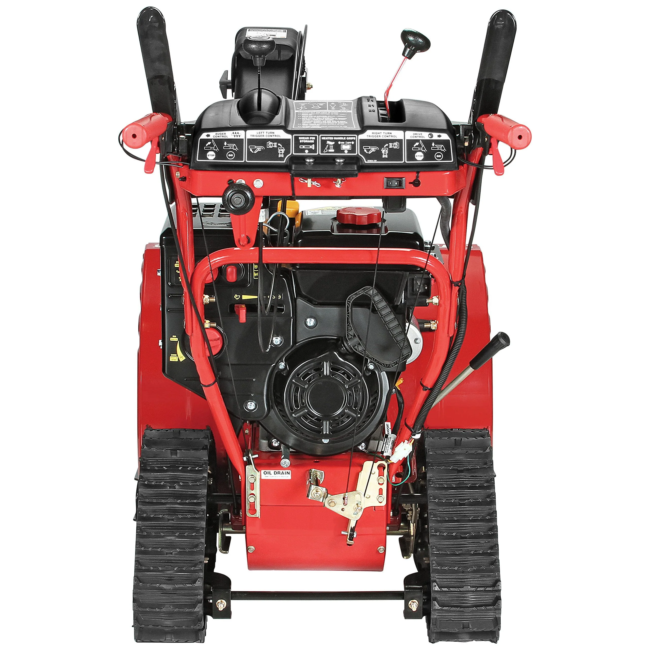 28 in. 272 cc Two-Stage Gas Snow Blower with Electric Start, Track Drive, Heated Grips, and Includes Snow Cab Model 2890 Tracker - Image 4