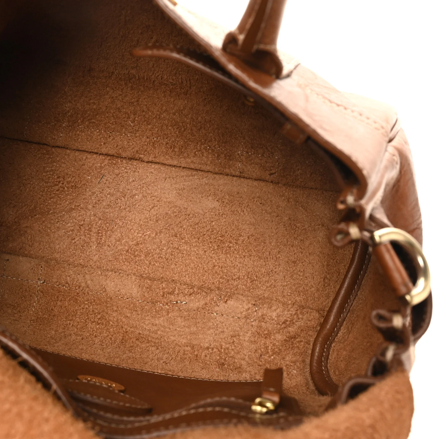 Natural Leather Small Bayswater Oak