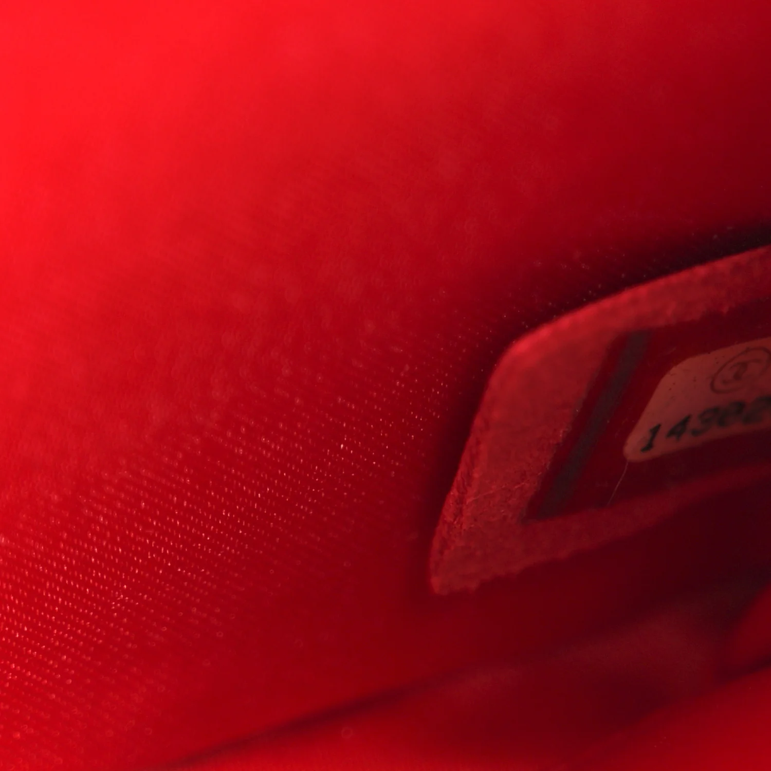 Lambskin Quilted Chain Clutch Flap Red