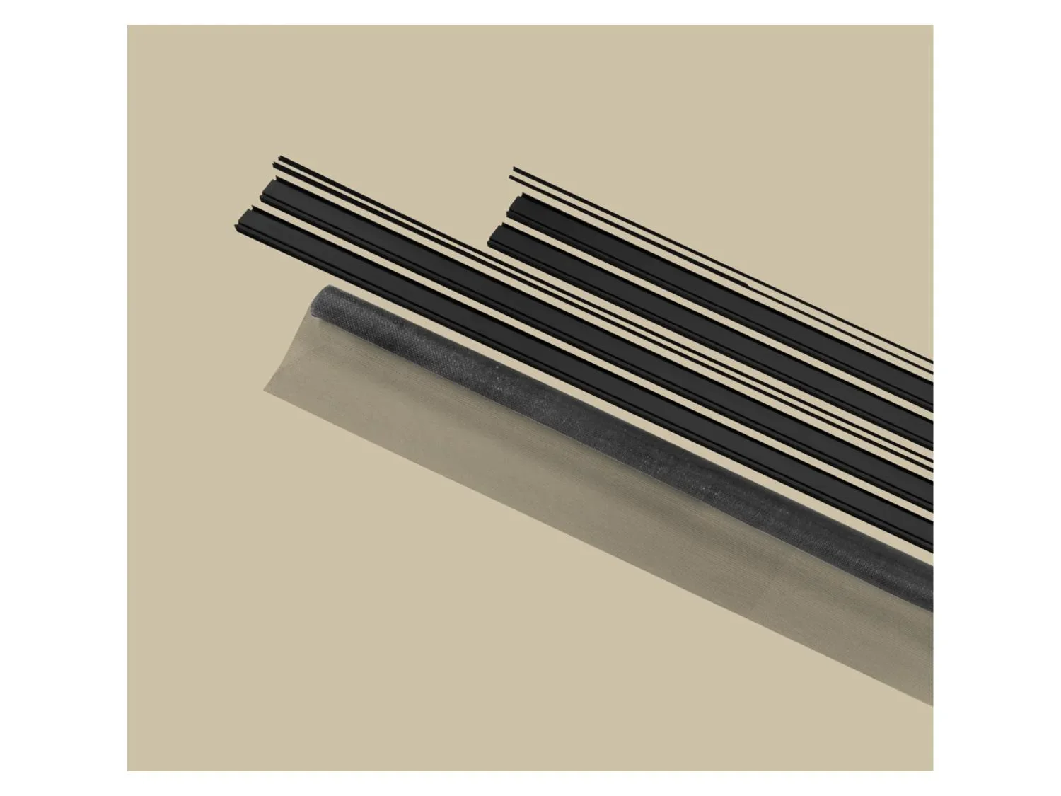 LIVARNO Moustiquaire de fentre en aluminium, 100 x 120 cm