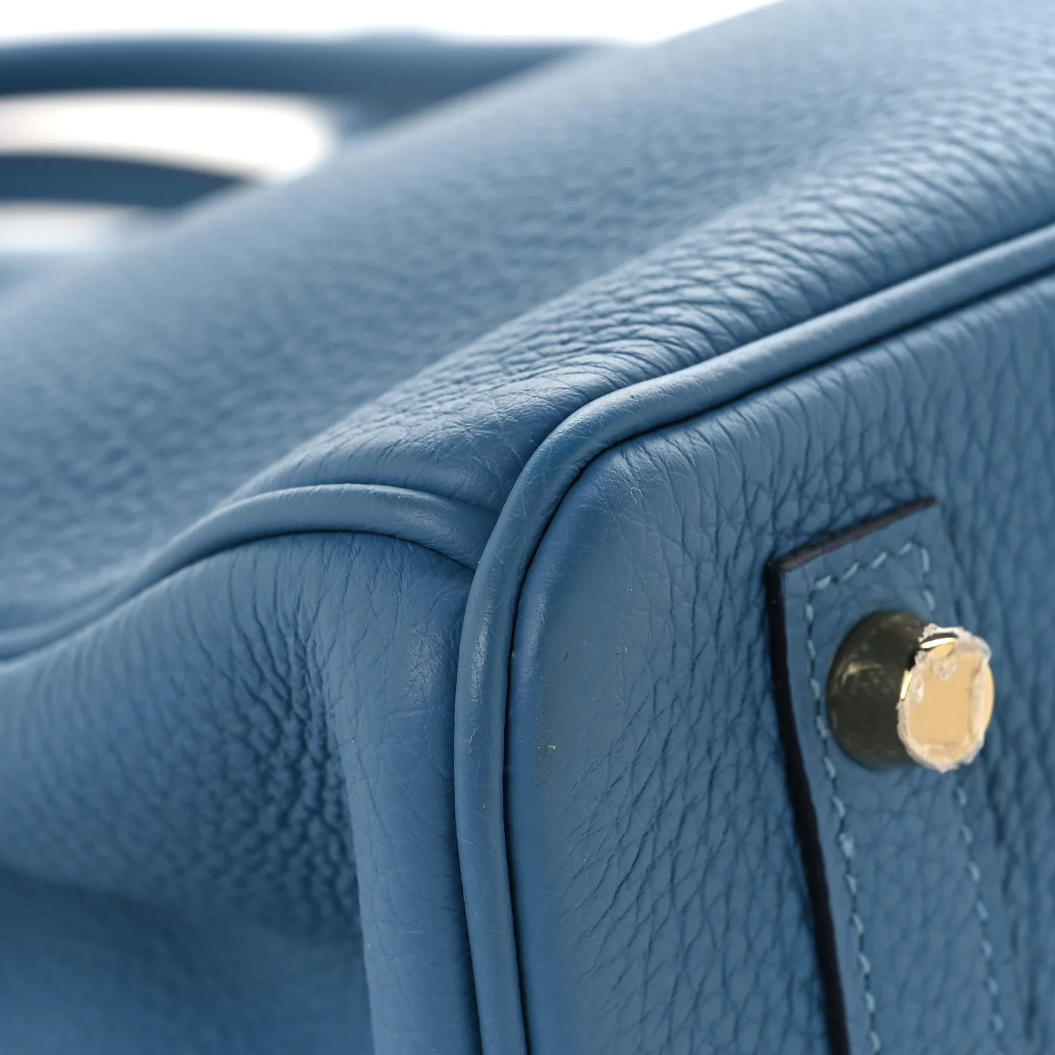 Togo Birkin 30 Bleu Azur