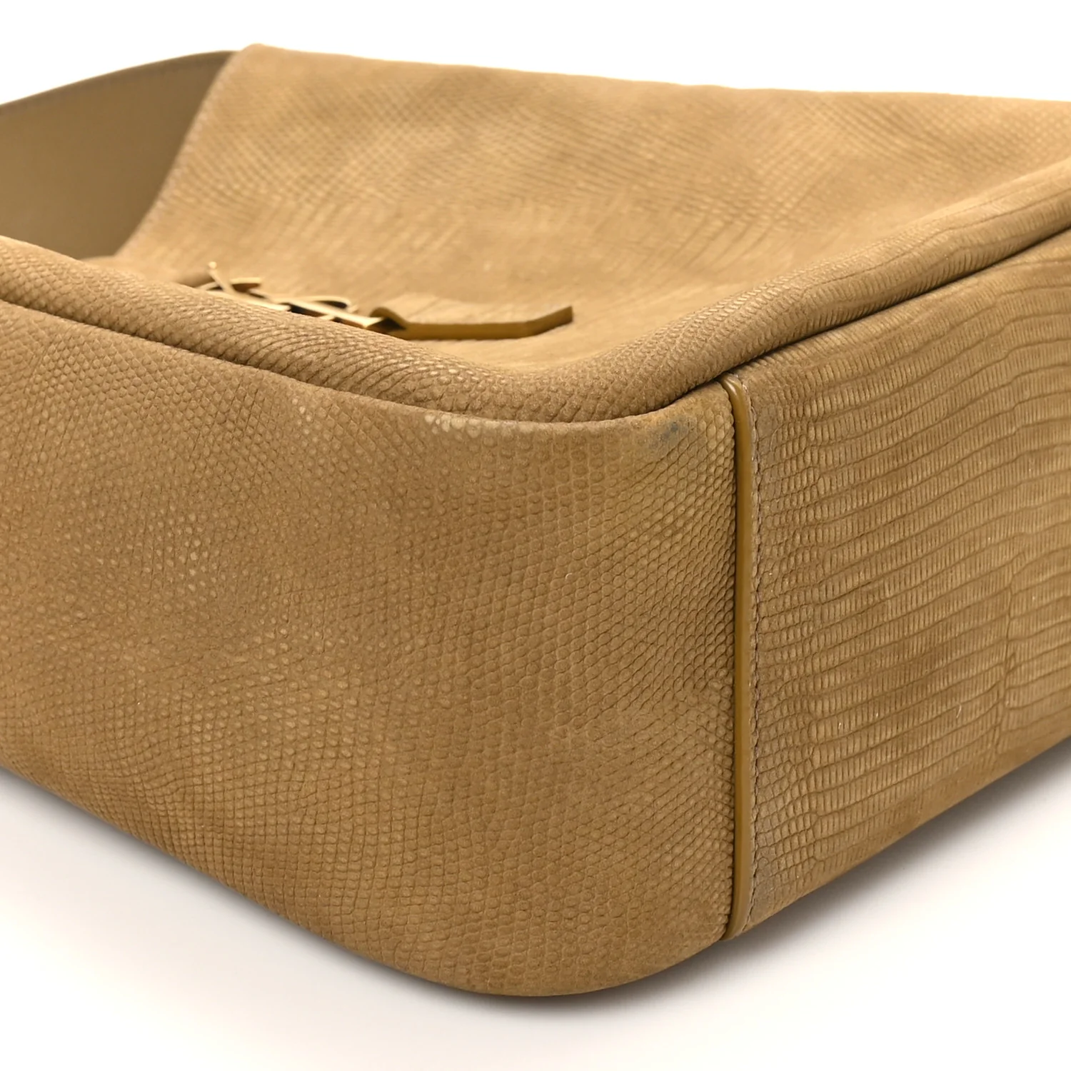 Suede Lizard Embossed Small Le 5 A 7 Soft Hobo Dark Pistachio