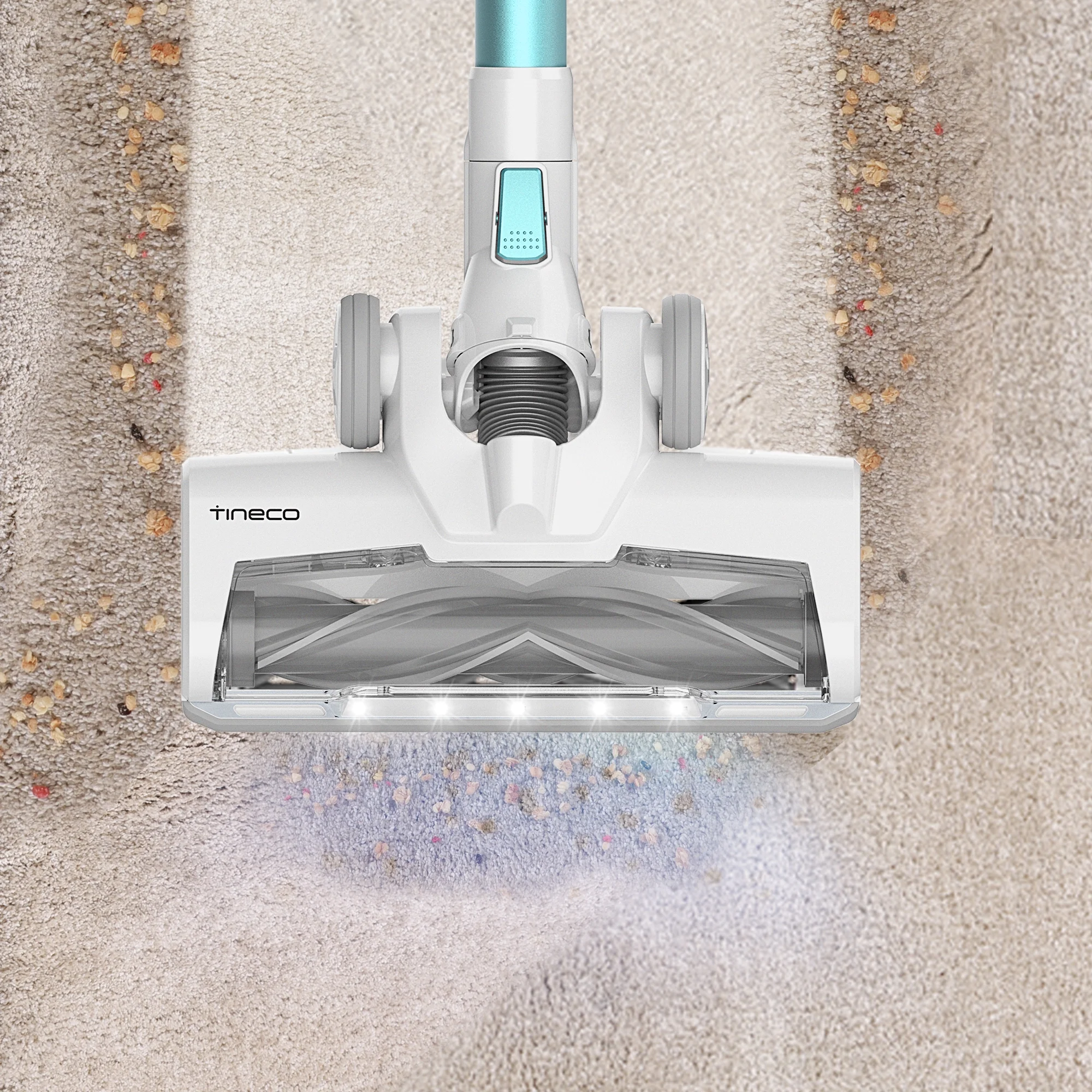 PWRHERO 11 Cordless Stick Vacuum Cleaner a?? 450W Motor, 120W Suction, 40 Min Runtime, HEPA Filter, LED Brush, Lightweight, Converts to Handheld, for Pet Hair, Carpet Hard Floors - Image 9