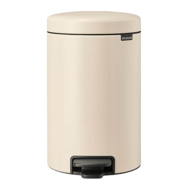 NewIcon pedalbøtte 12L soft beige