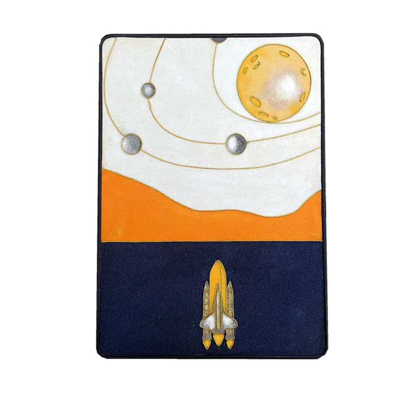 Astronaut,Beginner Cloisonné Enamel DIY Kit, with Tutorial& All Tools