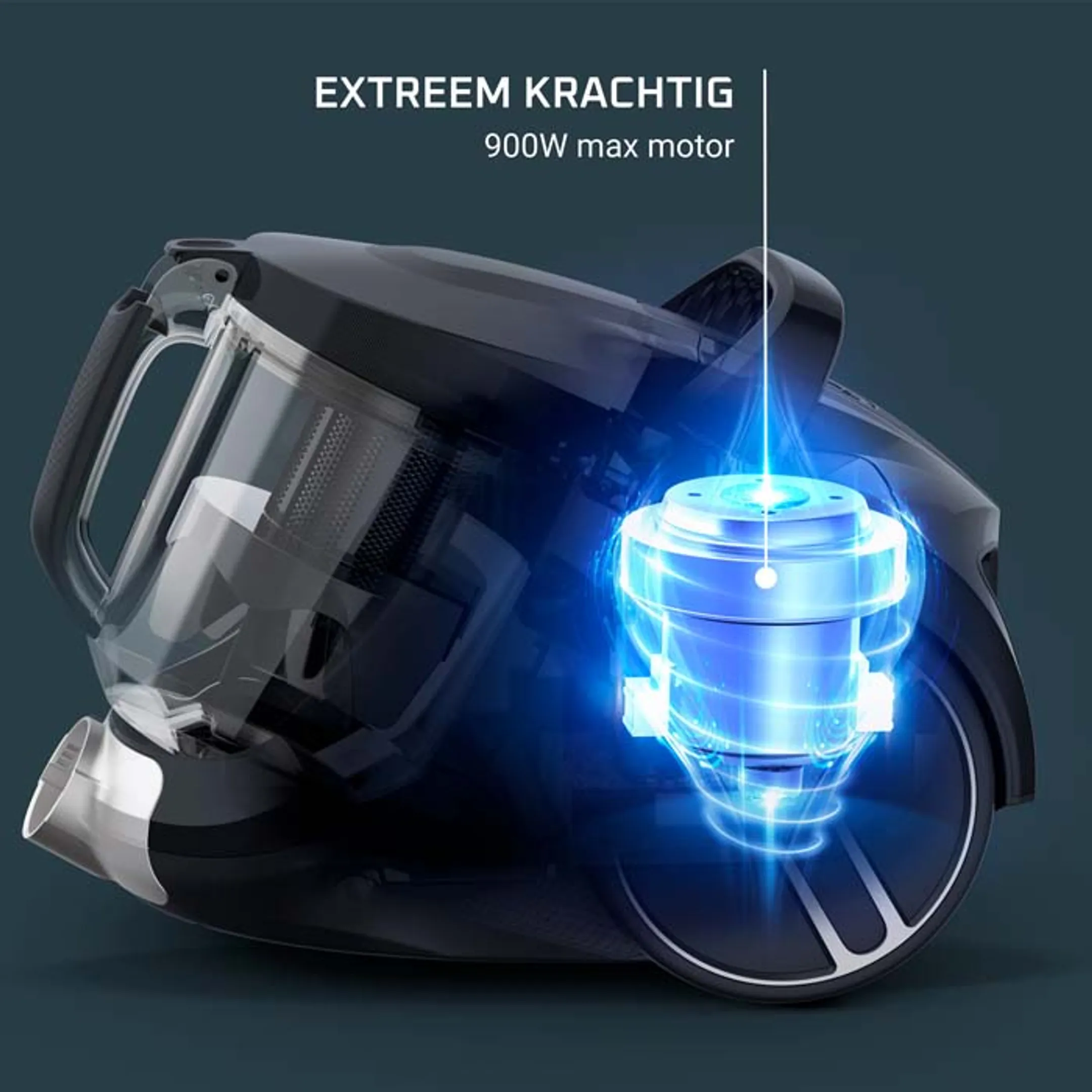 Rowenta Stofzuiger zonder zak COMPACT POWER XXL RO4B25EA