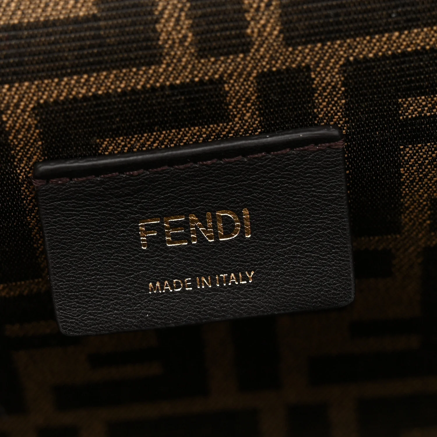 Shiny Nappa Small Fendi First Azzurro Baby