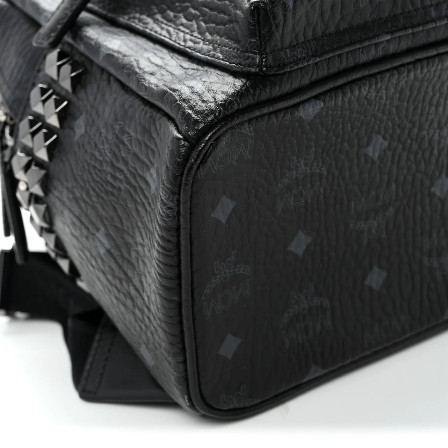 Visetos Small Side Stud Stark Backpack Black
